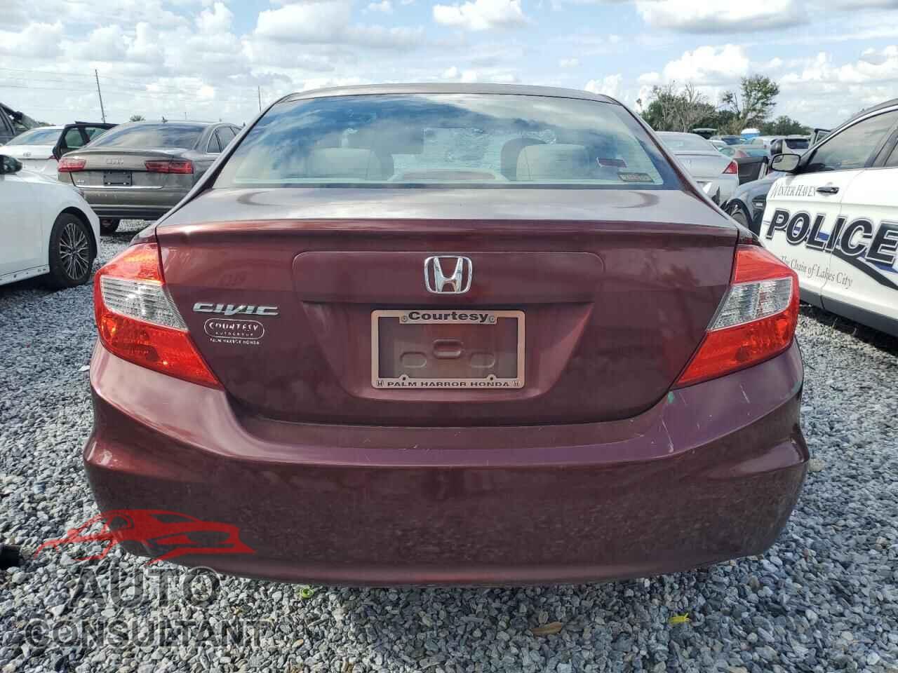 HONDA CIVIC 2012 - 19XFB2F52CE061705