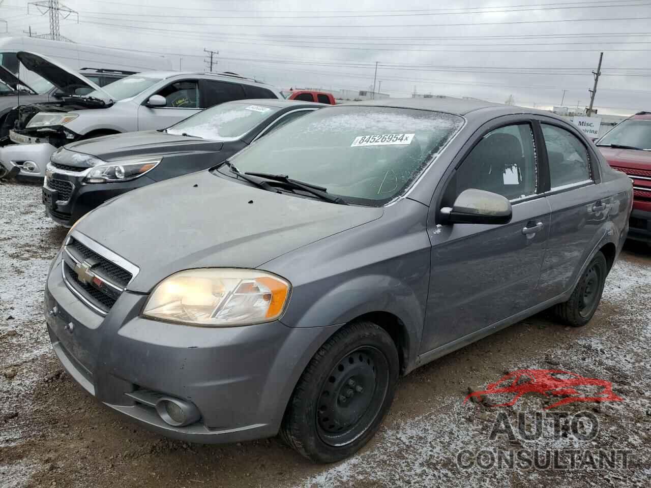 CHEVROLET AVEO 2011 - KL1TG5DE0BB181322