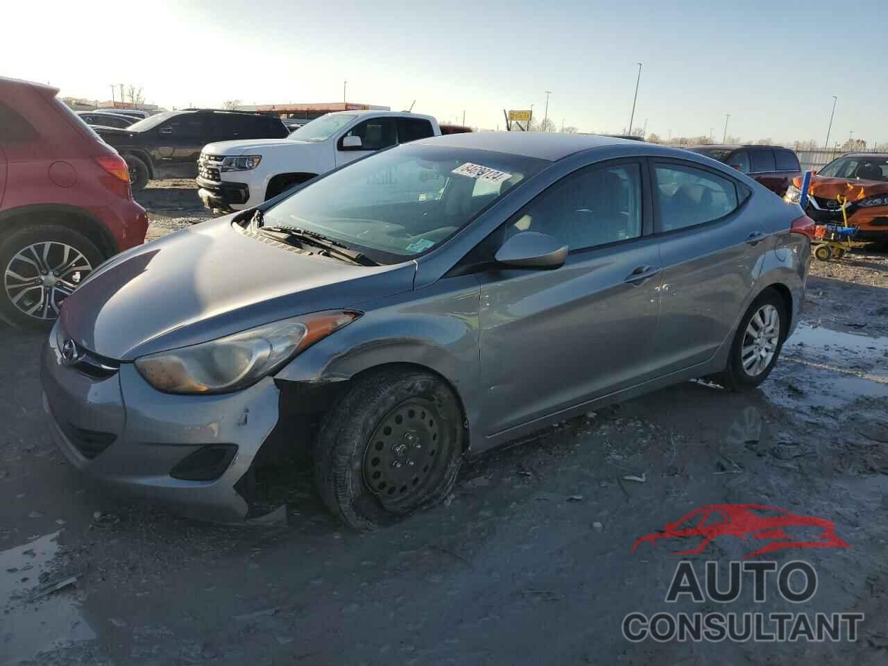 HYUNDAI ELANTRA 2012 - KMHDH4AE7CU396061