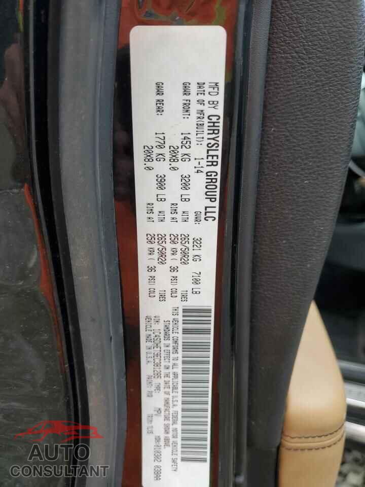 DODGE DURANGO 2014 - 1C4SDHET9EC381285