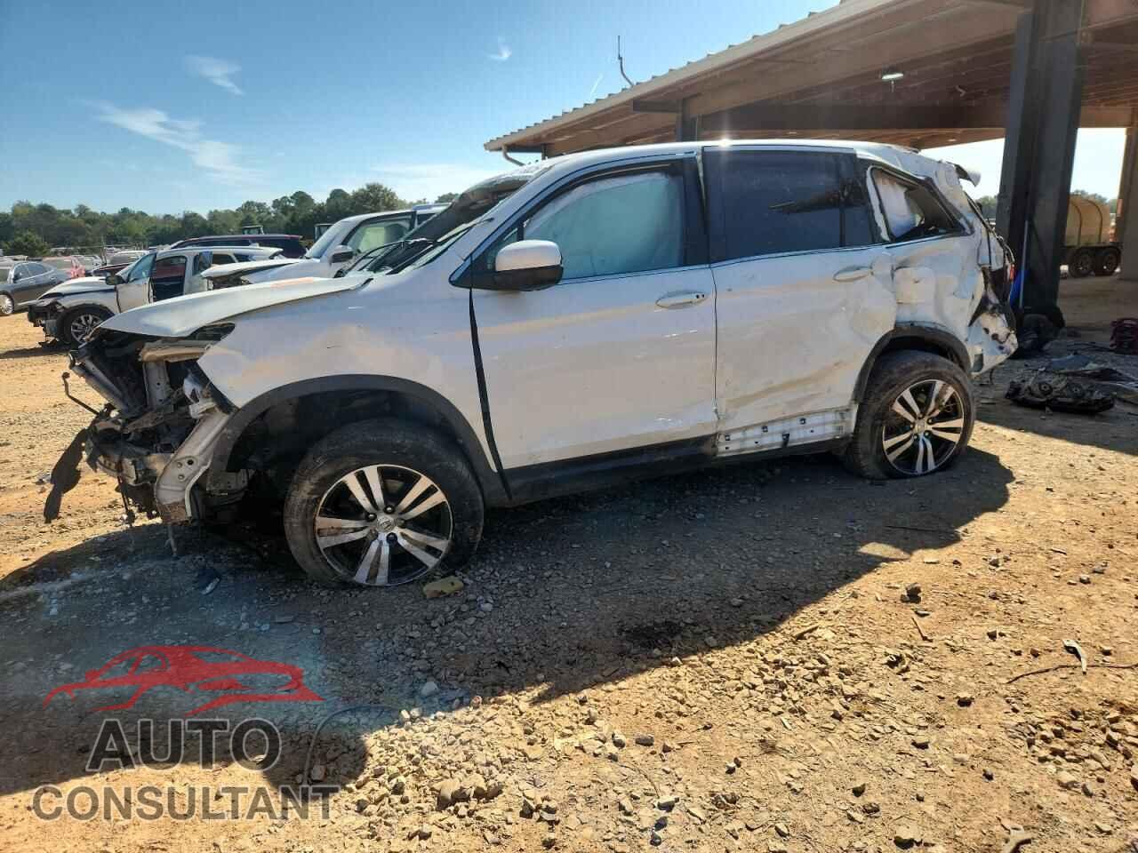 HONDA PILOT 2017 - 5FNYF6H59HB103841