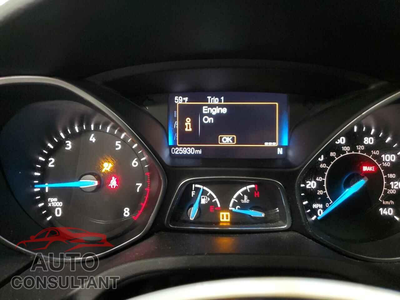 FORD FOCUS 2018 - 1FADP3FE9JL230353