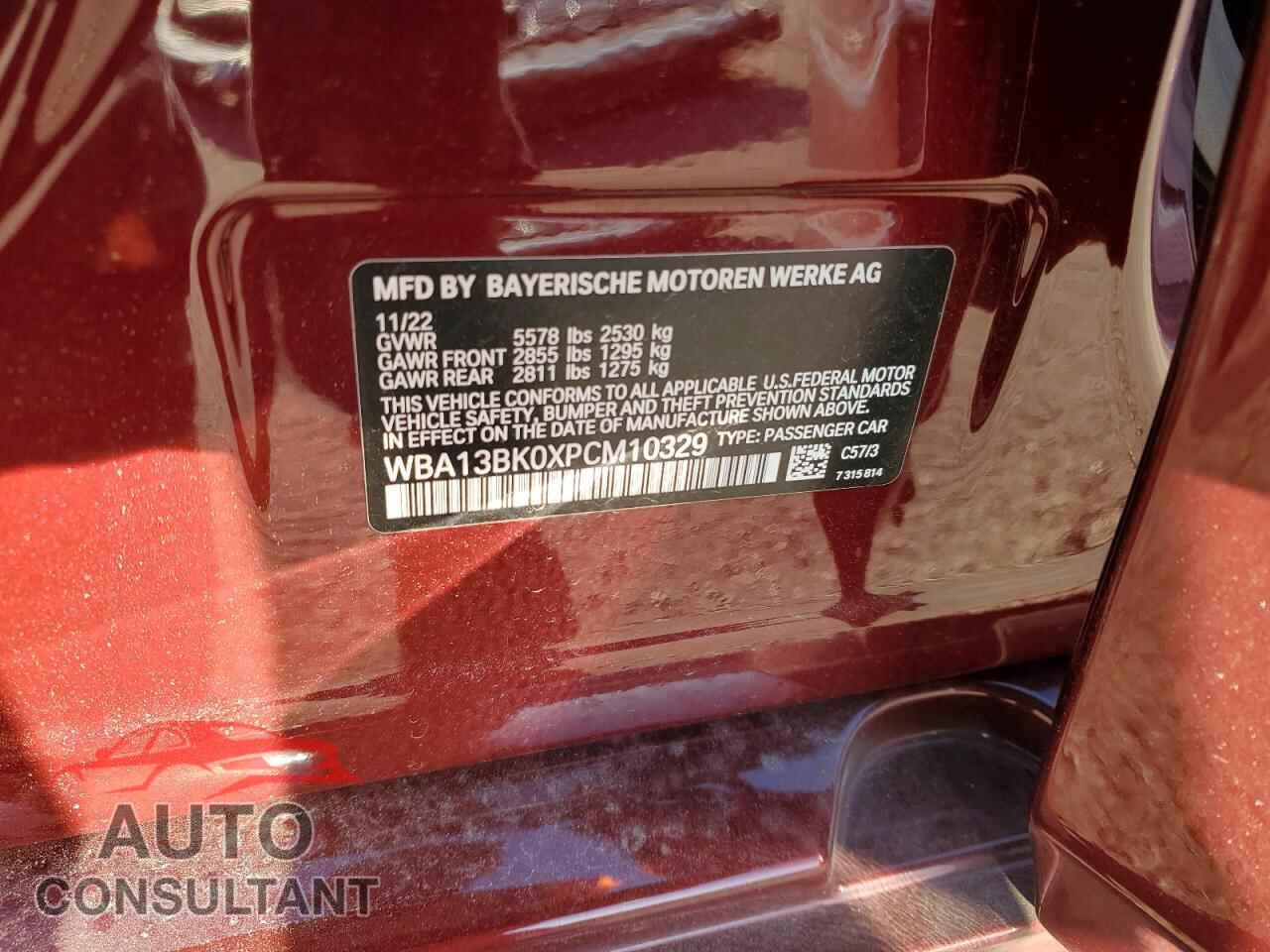 BMW M5 2023 - WBA13BK0XPCM10329