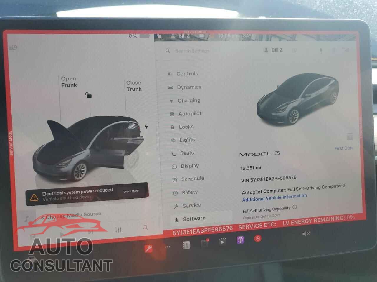 TESLA MODEL 3 2023 - 5YJ3E1EA3PF596576