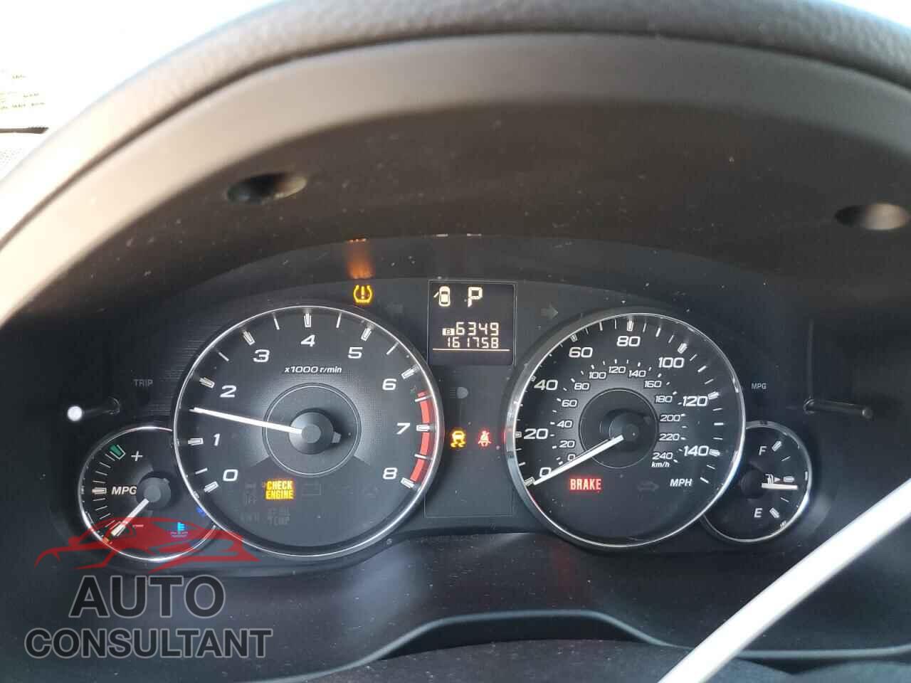 SUBARU OUTBACK 2012 - 4S4BRBGC2C3217722