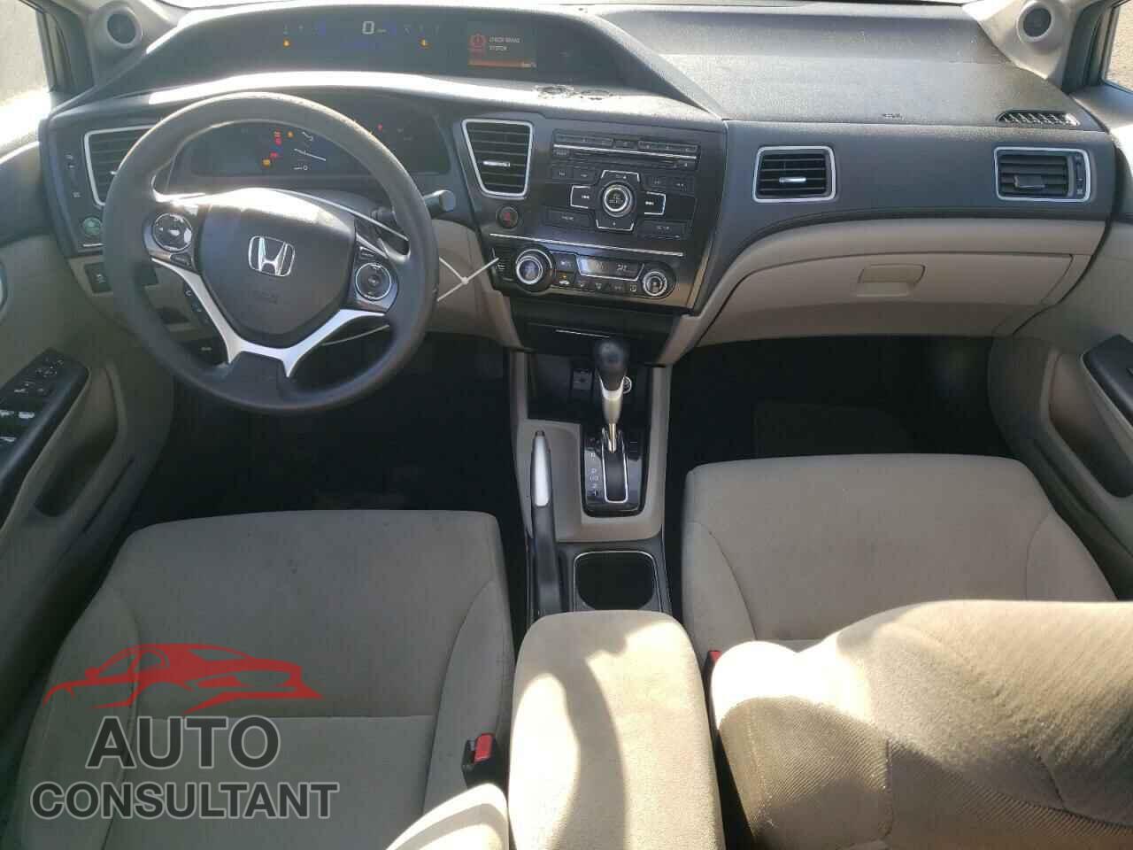 HONDA CIVIC 2013 - 19XFB2F88DE252475