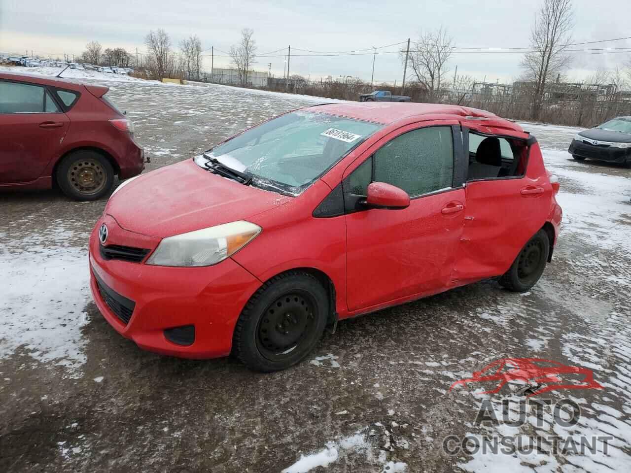TOYOTA YARIS 2012 - JTDKTUD33CD538197