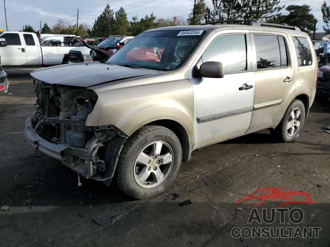 HONDA PILOT 2011 - 5FNYF4H69BB067184