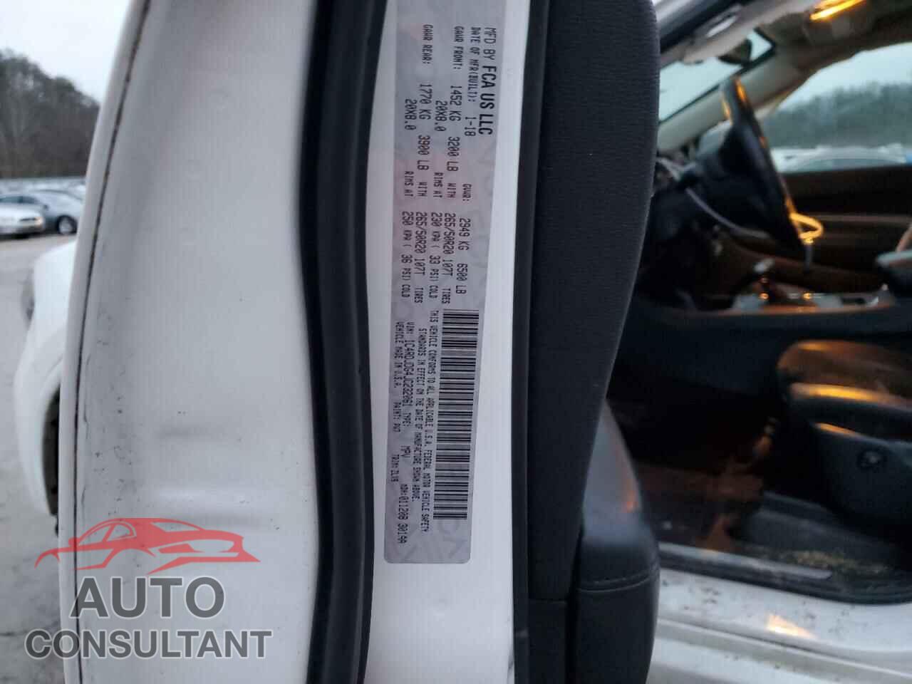 DODGE DURANGO 2018 - 1C4RDJDG4JC232061