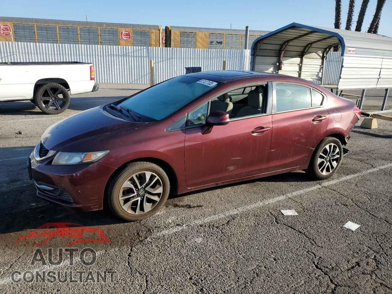 HONDA CIVIC 2013 - 19XFB2F86DE254855