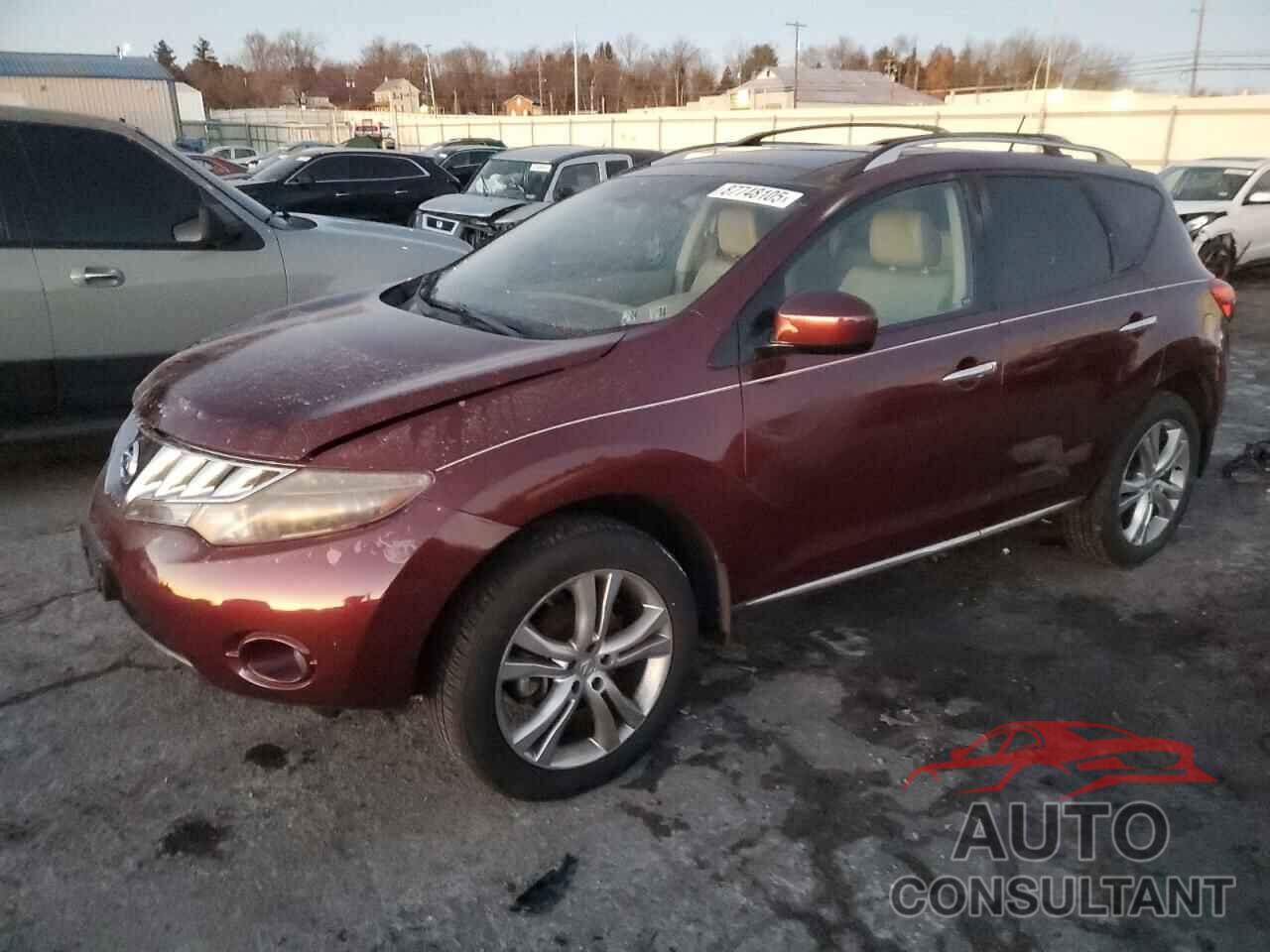 NISSAN MURANO 2010 - JN8AZ1MW2AW106189