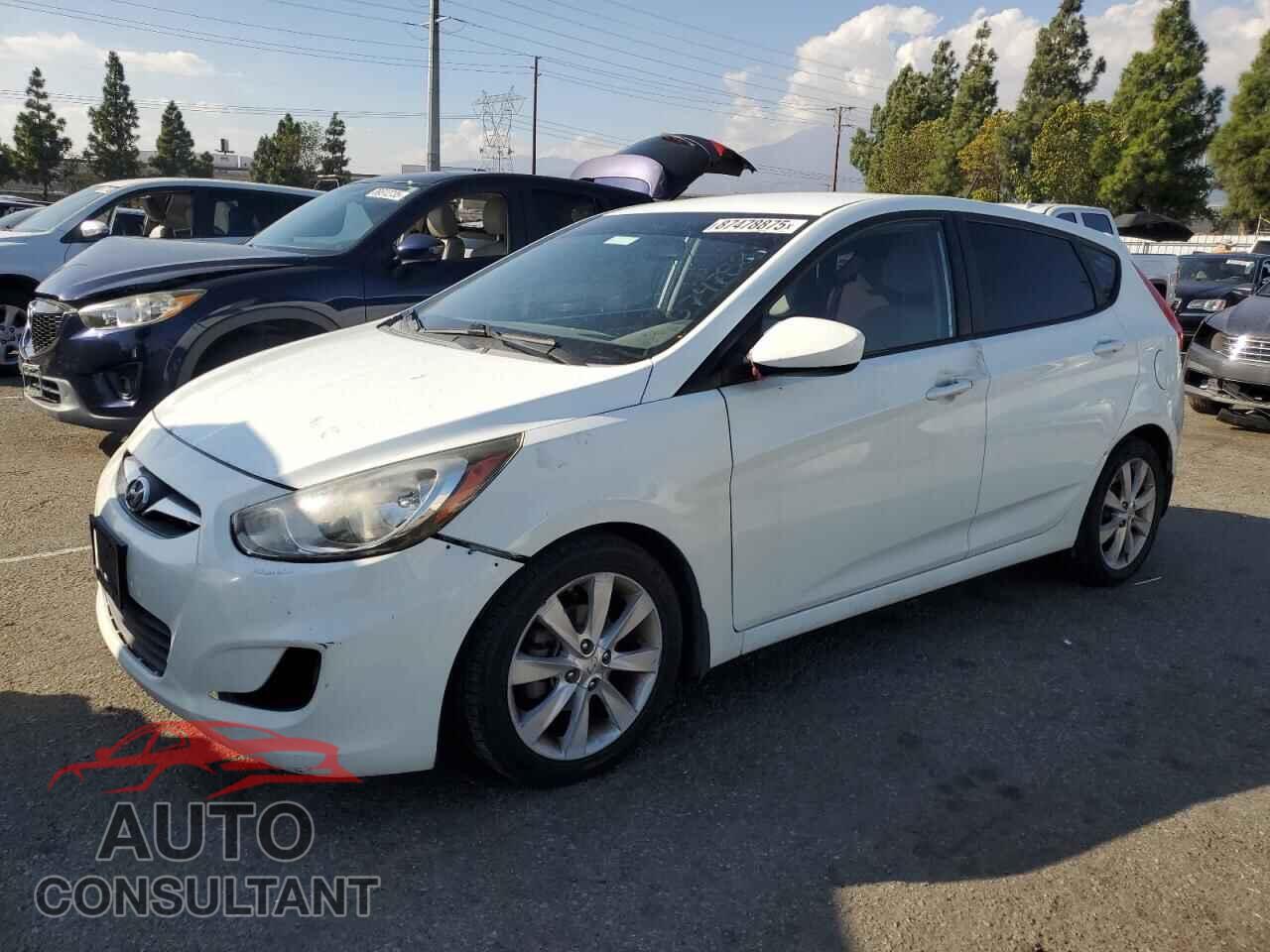 HYUNDAI ACCENT 2012 - KMHCU5AE4CU021984