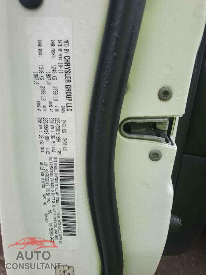 DODGE JOURNEY 2012 - 3C4PDCDG7CT170150