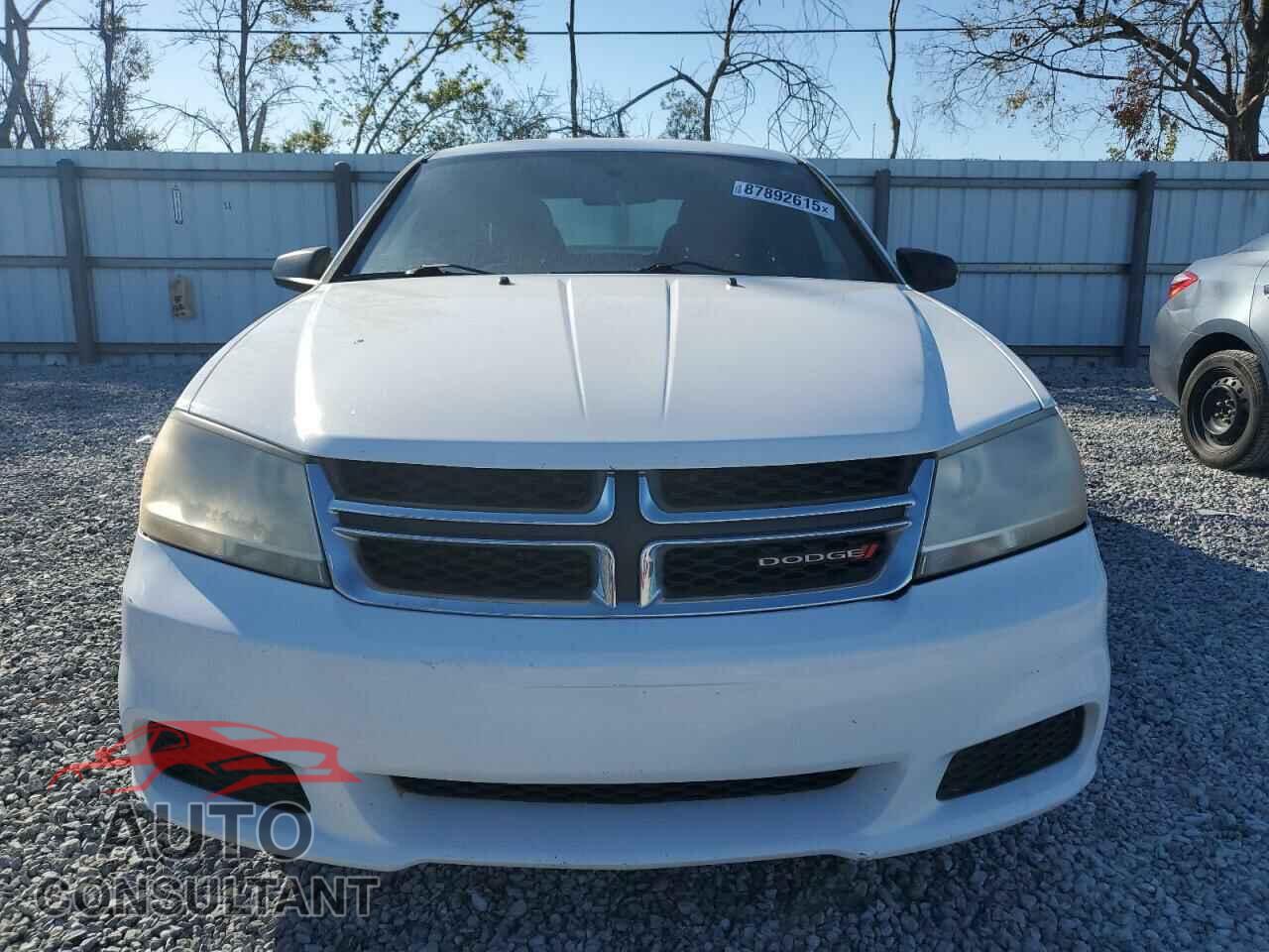 DODGE AVENGER 2013 - 1C3CDZAB6DN712810