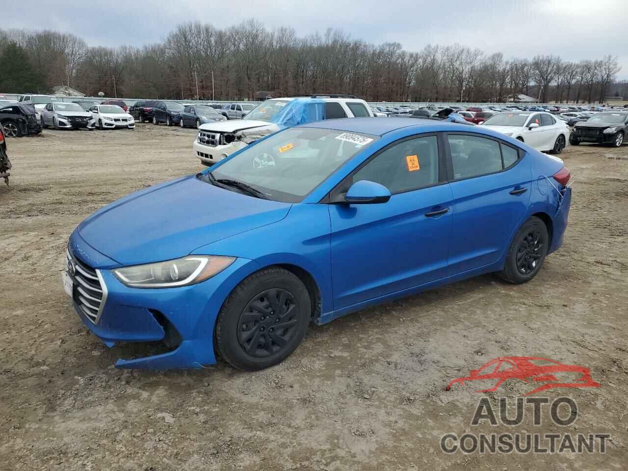 HYUNDAI ELANTRA 2017 - KMHD74LF0HU082915