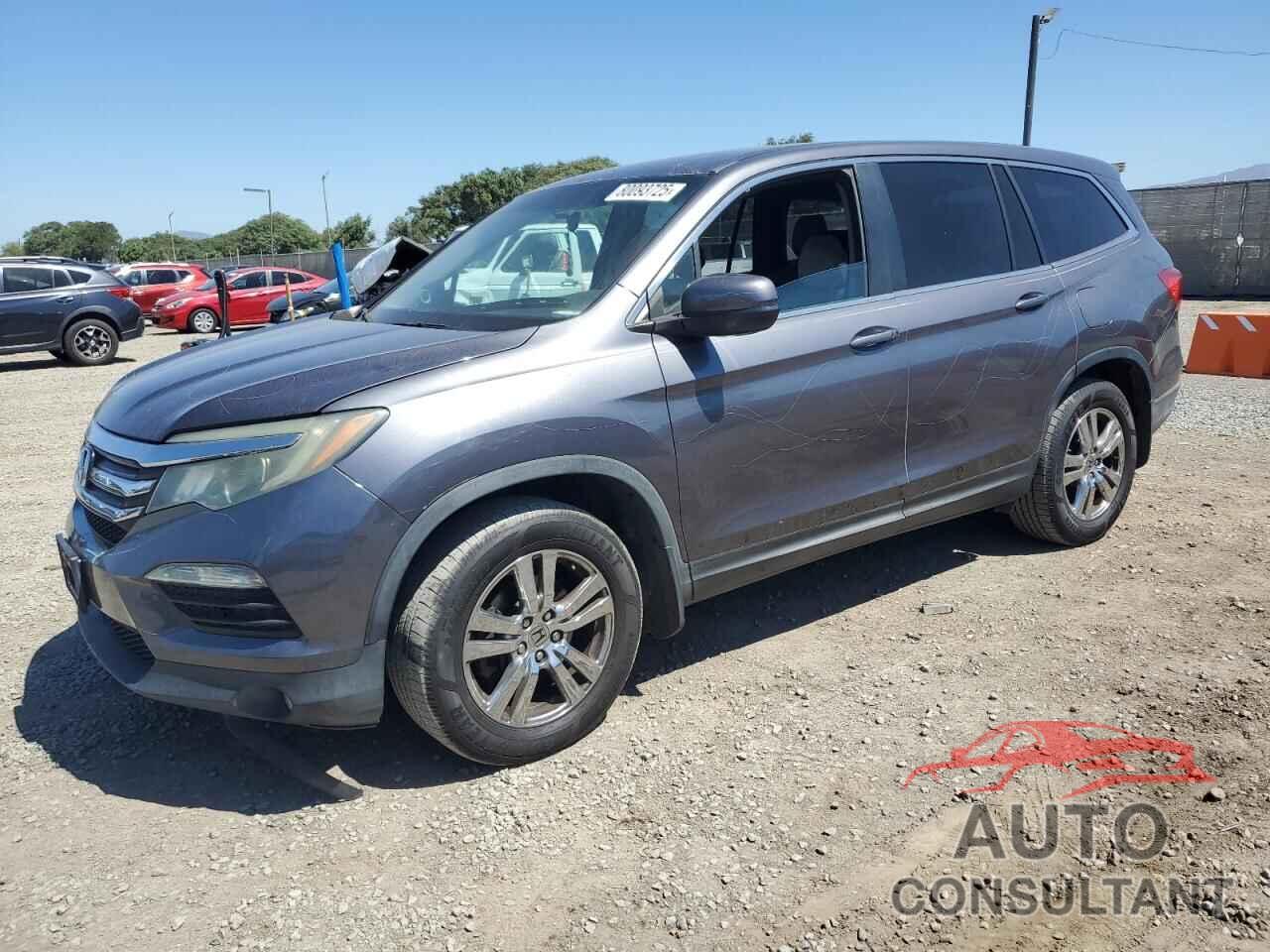 HONDA PILOT 2016 - 5FNYF5H37GB018021