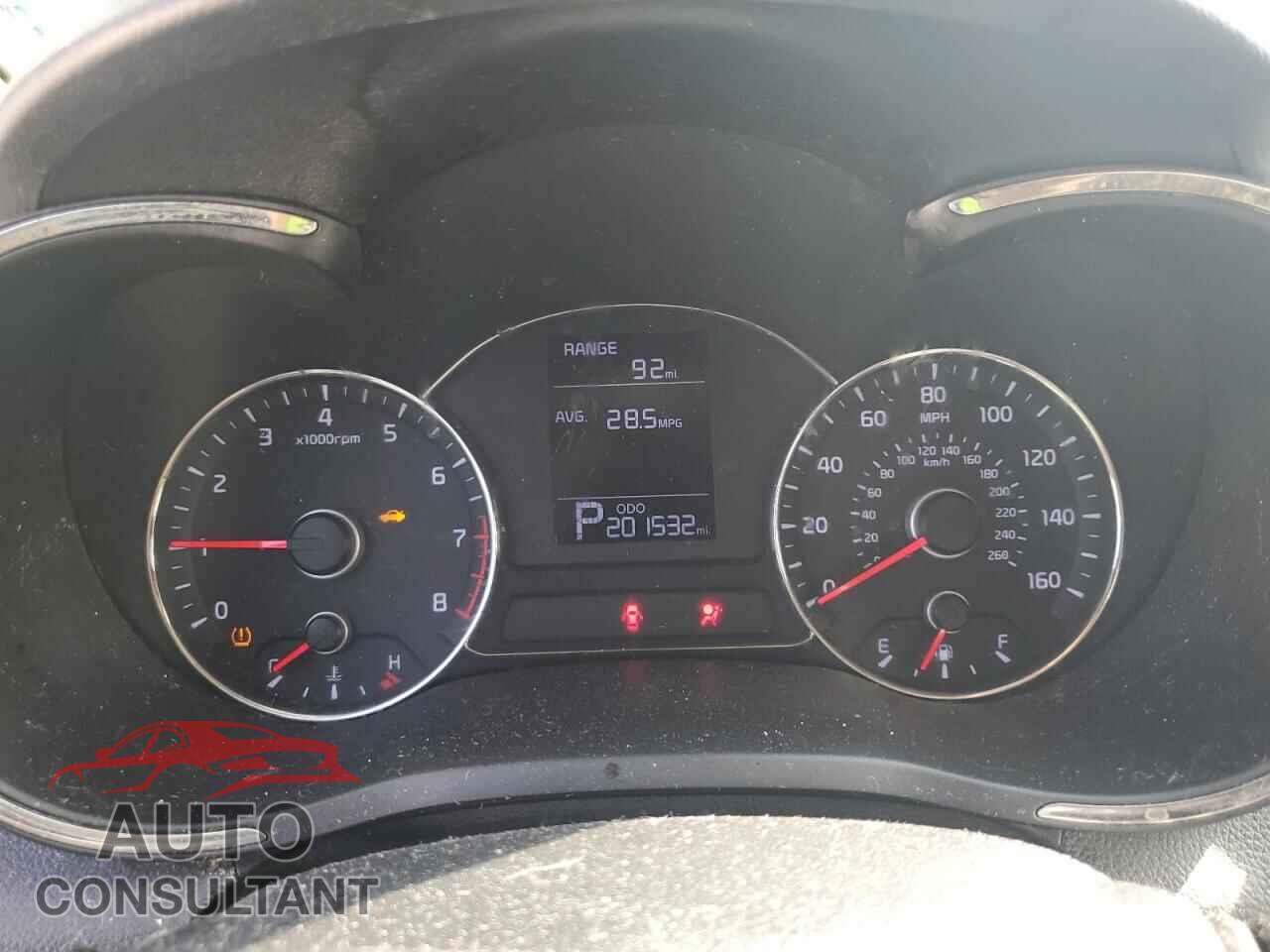 KIA FORTE 2015 - KNAFK4A67F5320522