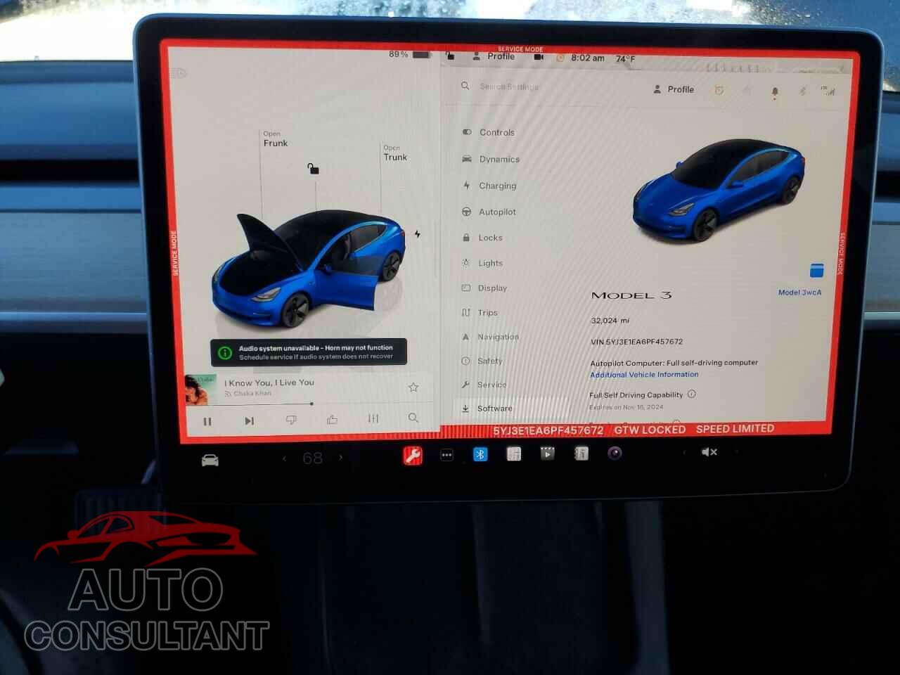 TESLA MODEL 3 2023 - 5YJ3E1EA6PF457672