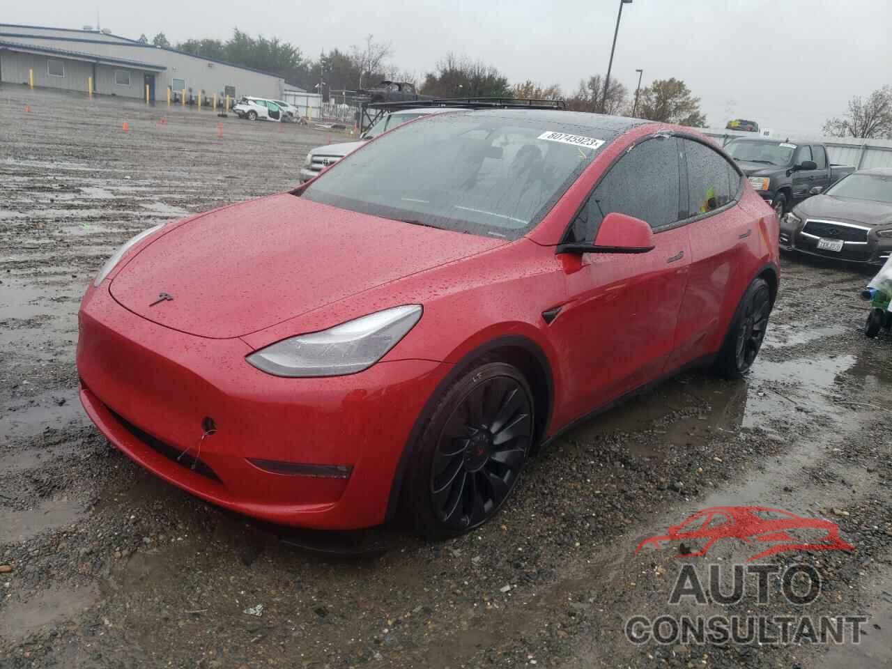 TESLA MODEL Y 2022 - 7SAYGDEFXNF561451