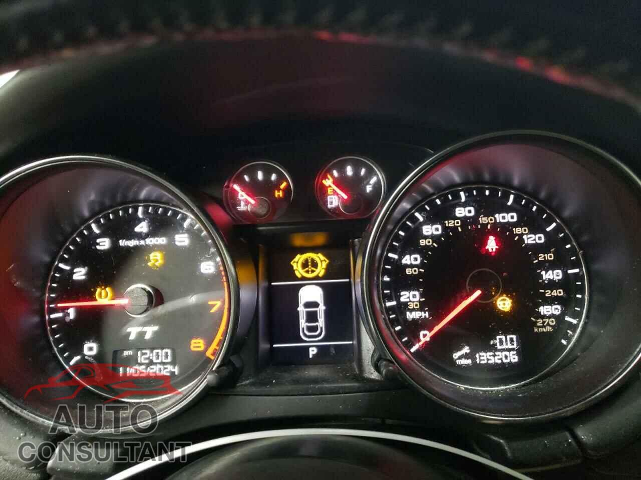 AUDI TT 2011 - TRUBFAFK2B1011493