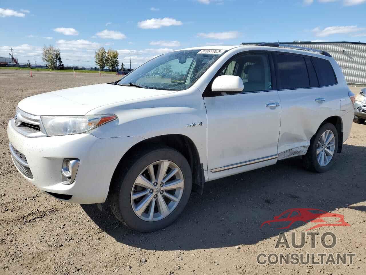 TOYOTA HIGHLANDER 2012 - JTEDC3EH0C2006670