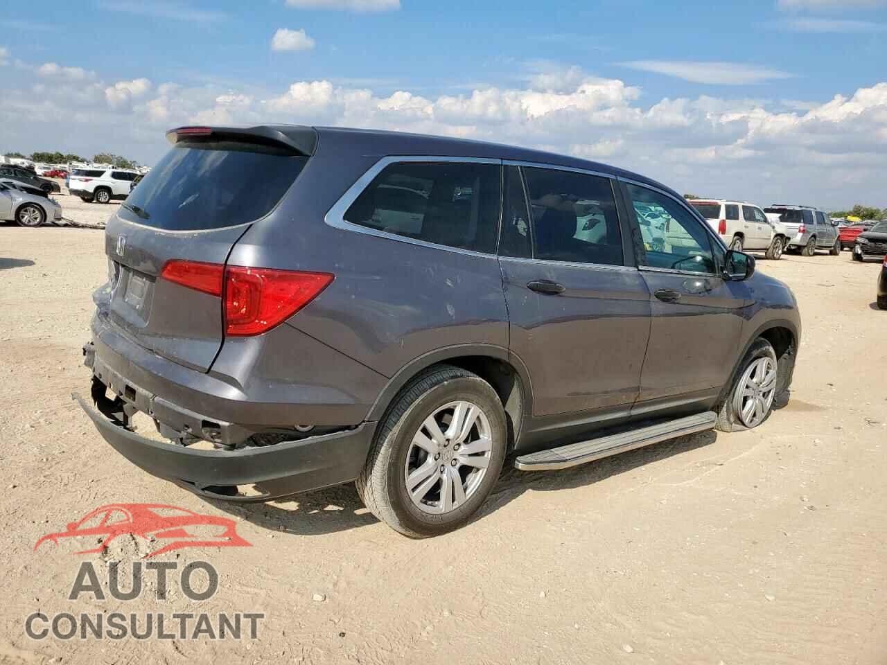 HONDA PILOT 2018 - 5FNYF5H13JB020211