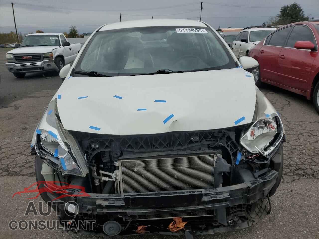 KIA RIO 2013 - KNADN4A36D6164260