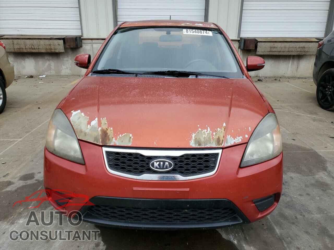 KIA RIO 2011 - KNADH4A36B6912607