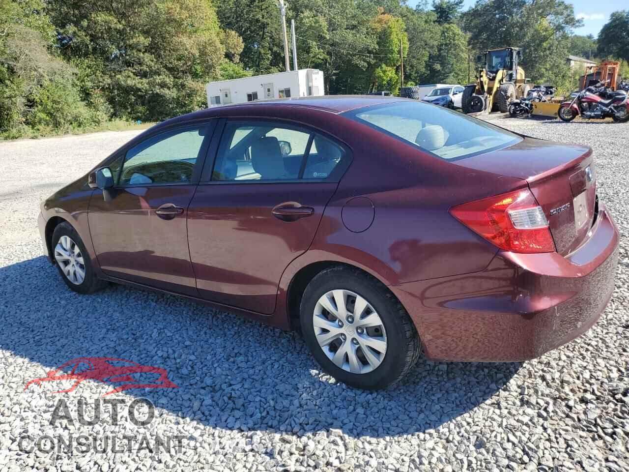 HONDA CIVIC 2012 - 2HGFB2F56CH544121