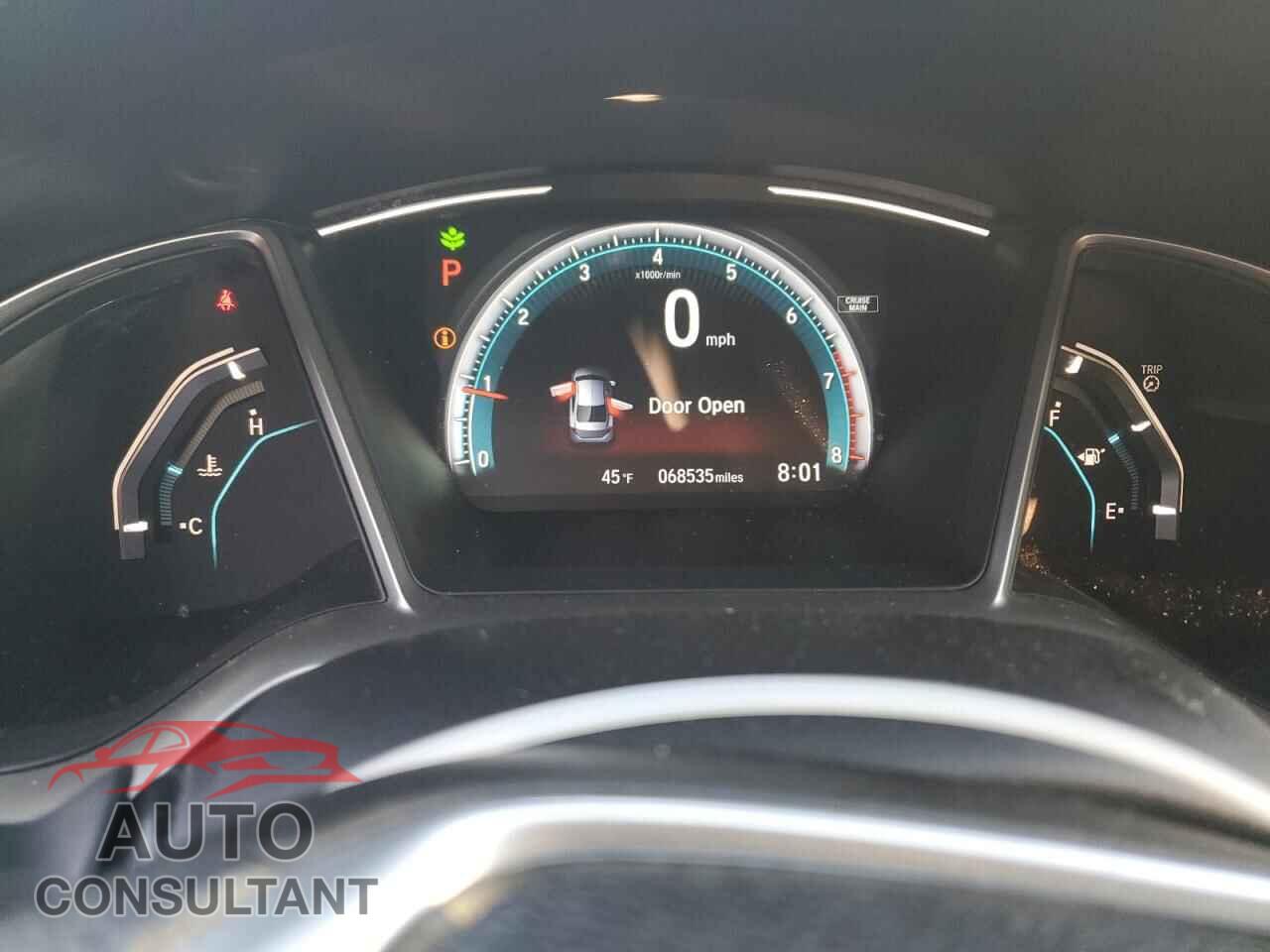 HONDA CIVIC 2017 - 19XFC2F75HE201428