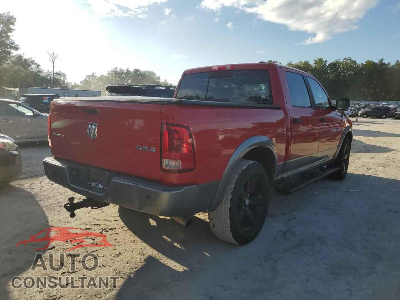 DODGE RAM 1500 2012 - 1C6RD7LT2CS343712