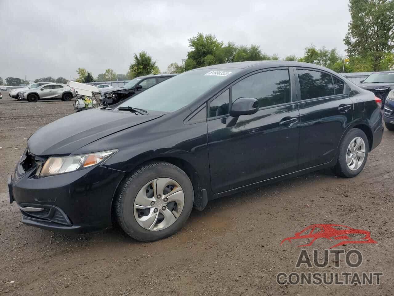 HONDA CIVIC 2013 - 2HGFB2F41DH016365
