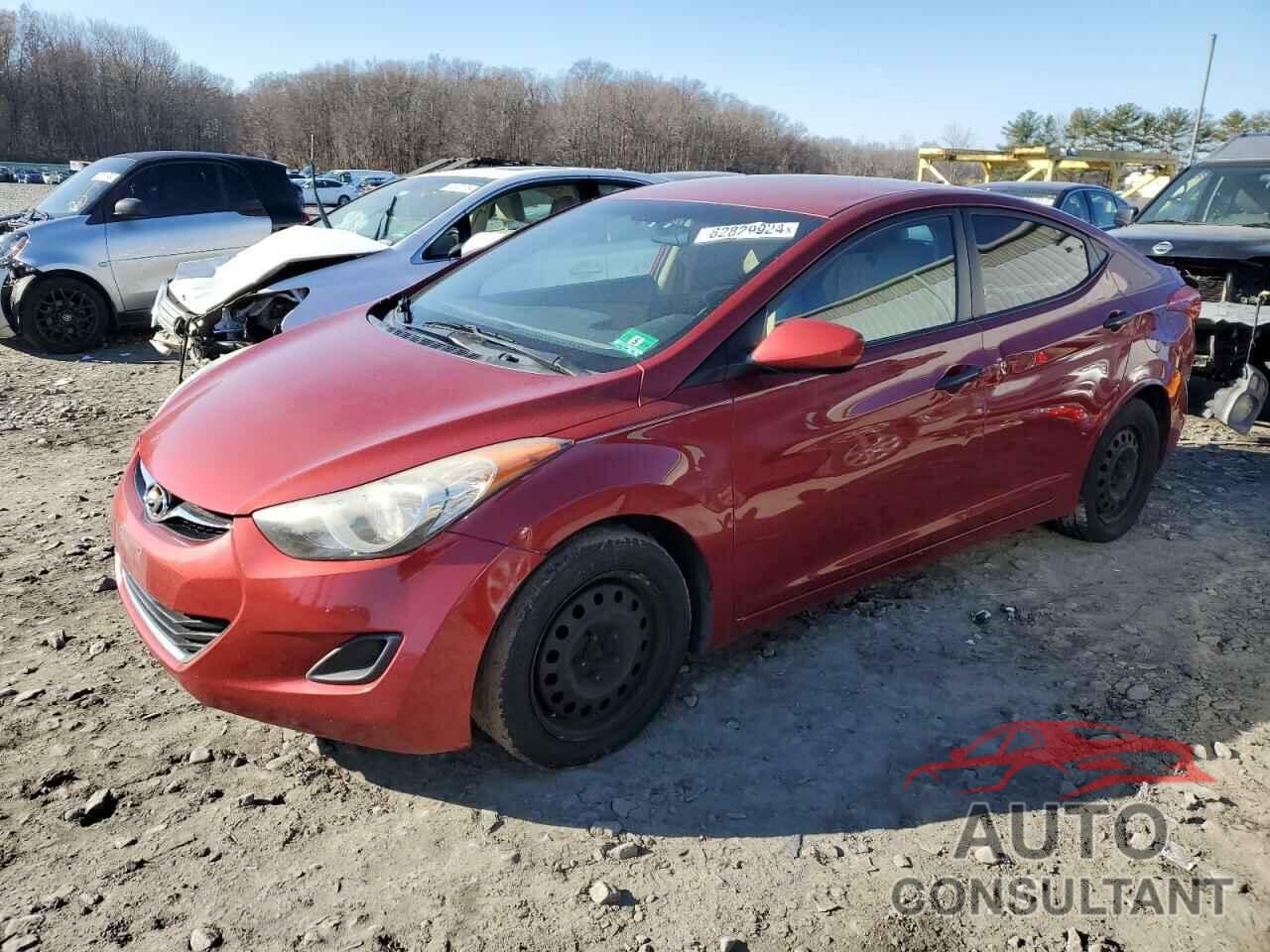 HYUNDAI ELANTRA 2012 - KMHDH4AE4CU466664