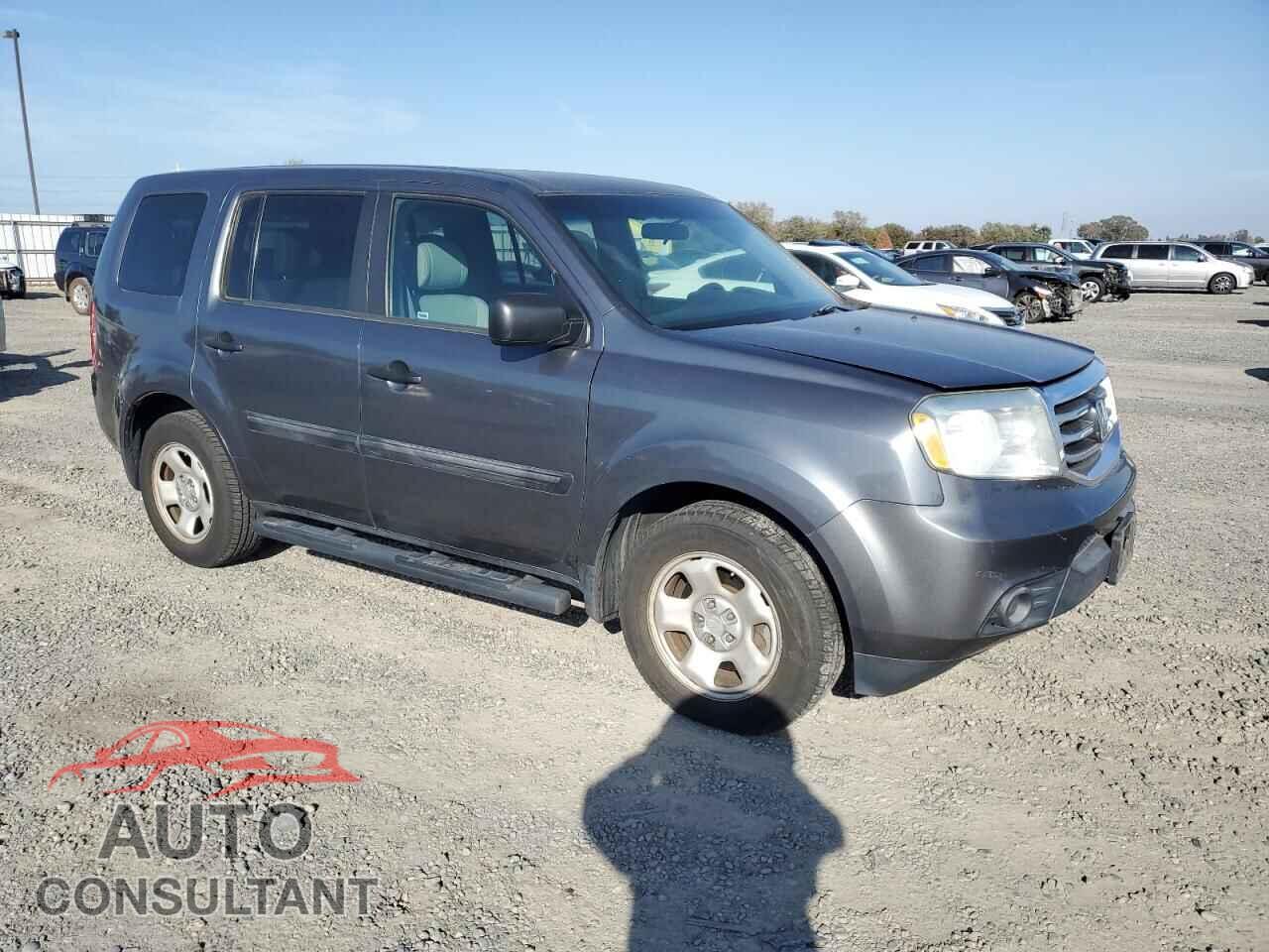 HONDA PILOT 2013 - 5FNYF4H24DB013310