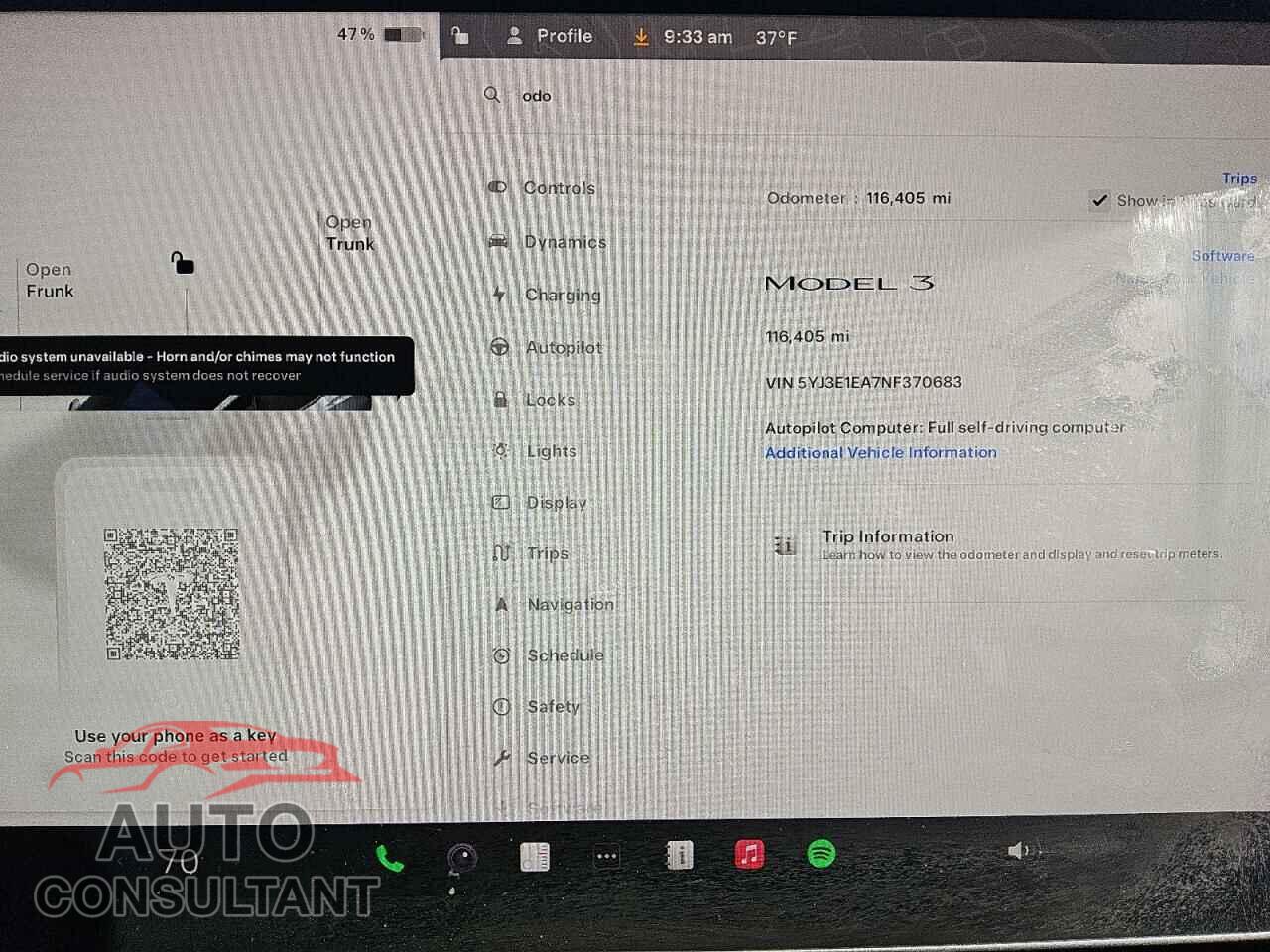 TESLA MODEL 3 2022 - 5YJ3E1EA7NF370683