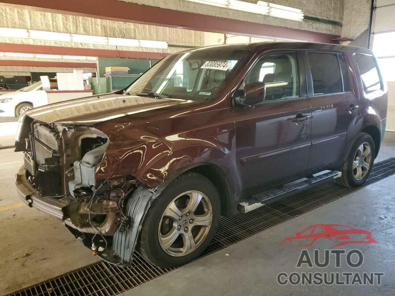 HONDA PILOT 2012 - 5FNYF4H53CB064502