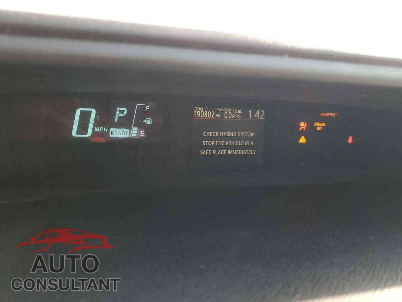 TOYOTA PRIUS 2014 - JTDKDTB34E1073749