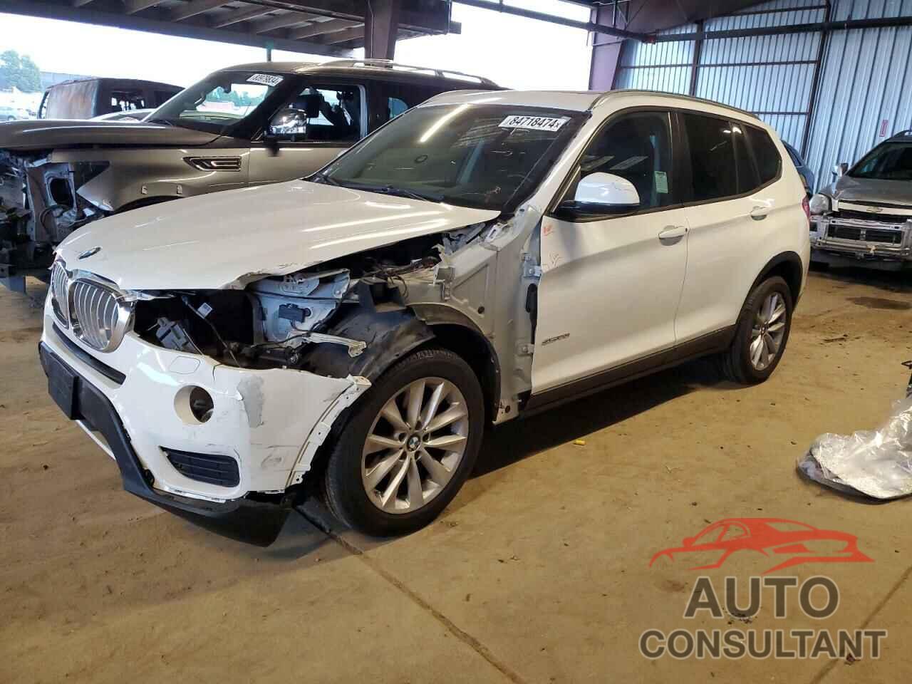 BMW X3 2017 - 5UXWZ7C39H0V91566