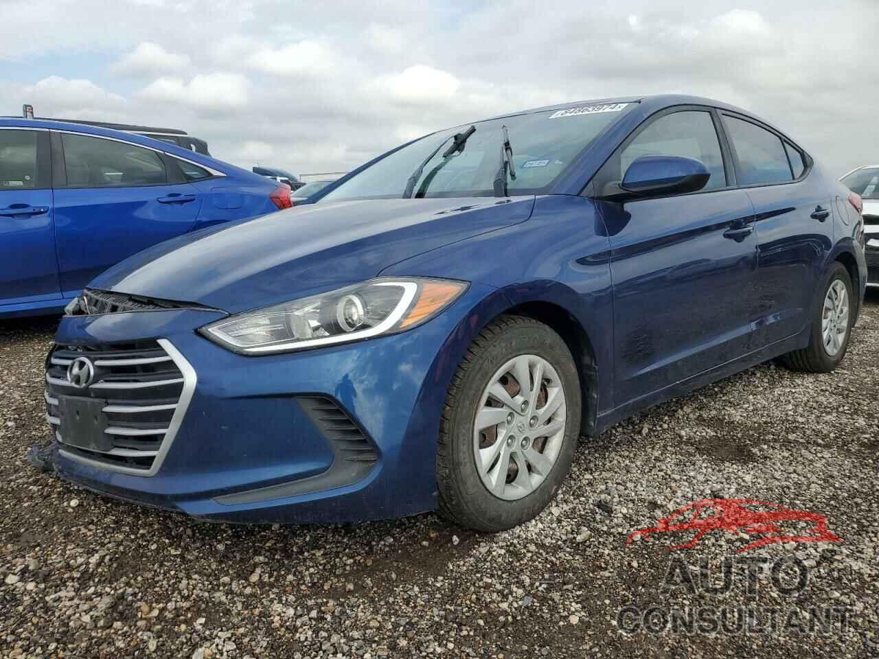 HYUNDAI ELANTRA 2018 - 5NPD74LF6JH315698