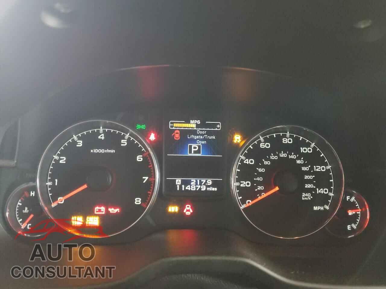 SUBARU OUTBACK 2014 - 4S4BRBLCXE3290510