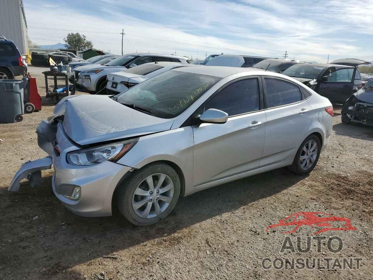 HYUNDAI ACCENT 2012 - KMHCU4AE2CU056596