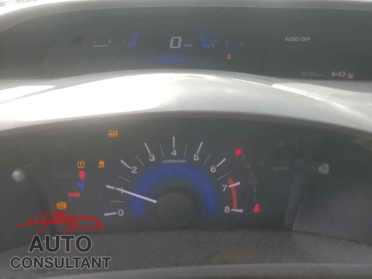 HONDA CIVIC 2012 - 19XFB2F58CE303395