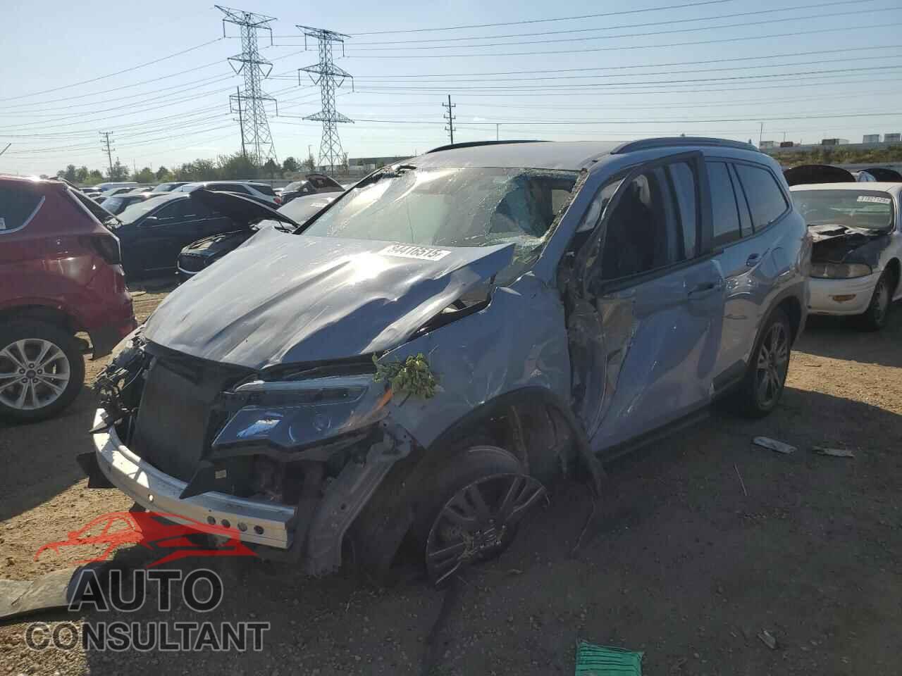 HONDA PILOT 2022 - 5FNYF6H33NB018990