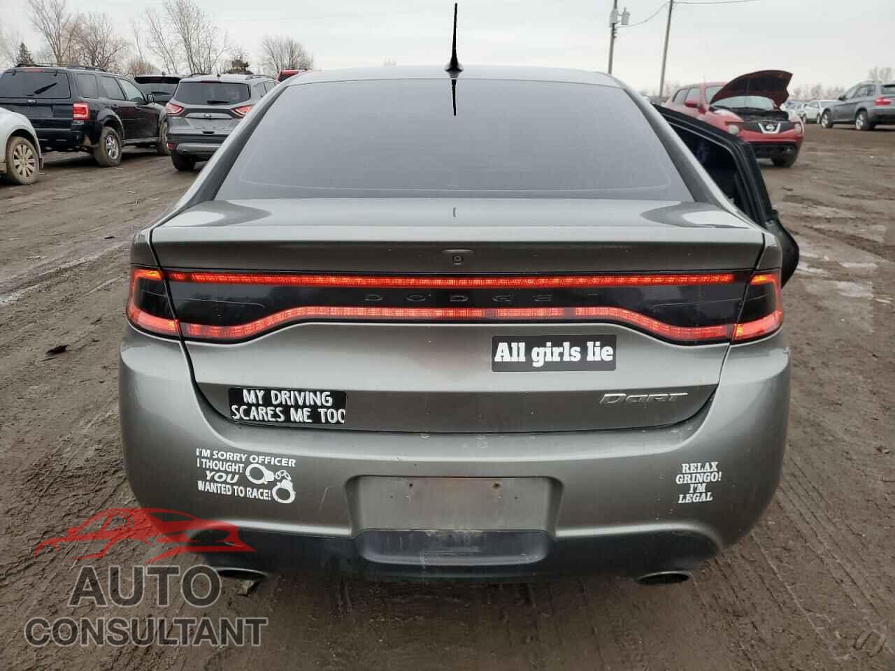 DODGE DART 2013 - 1C3CDFBA6DD595885