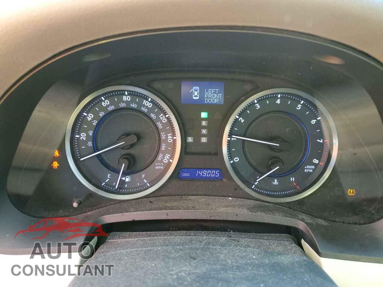 LEXUS IS 2012 - JTHCF5C25C5055202