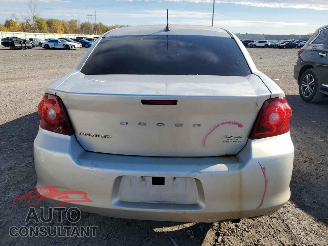 DODGE AVENGER 2011 - 1B3BD4FB2BN578346