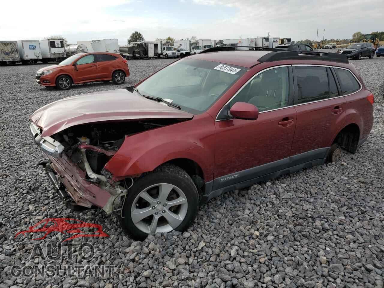 SUBARU OUTBACK 2013 - 4S4BRCCC4D3254008