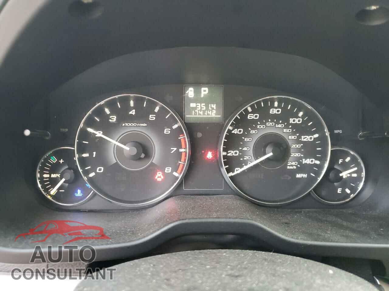 SUBARU OUTBACK 2011 - 4S4BRBCC5B3344064