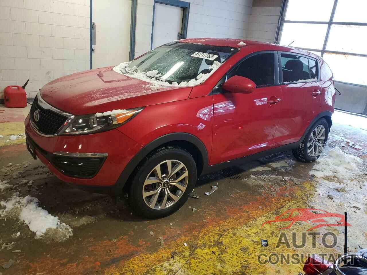 KIA SPORTAGE 2015 - KNDPB3ACXF7759600