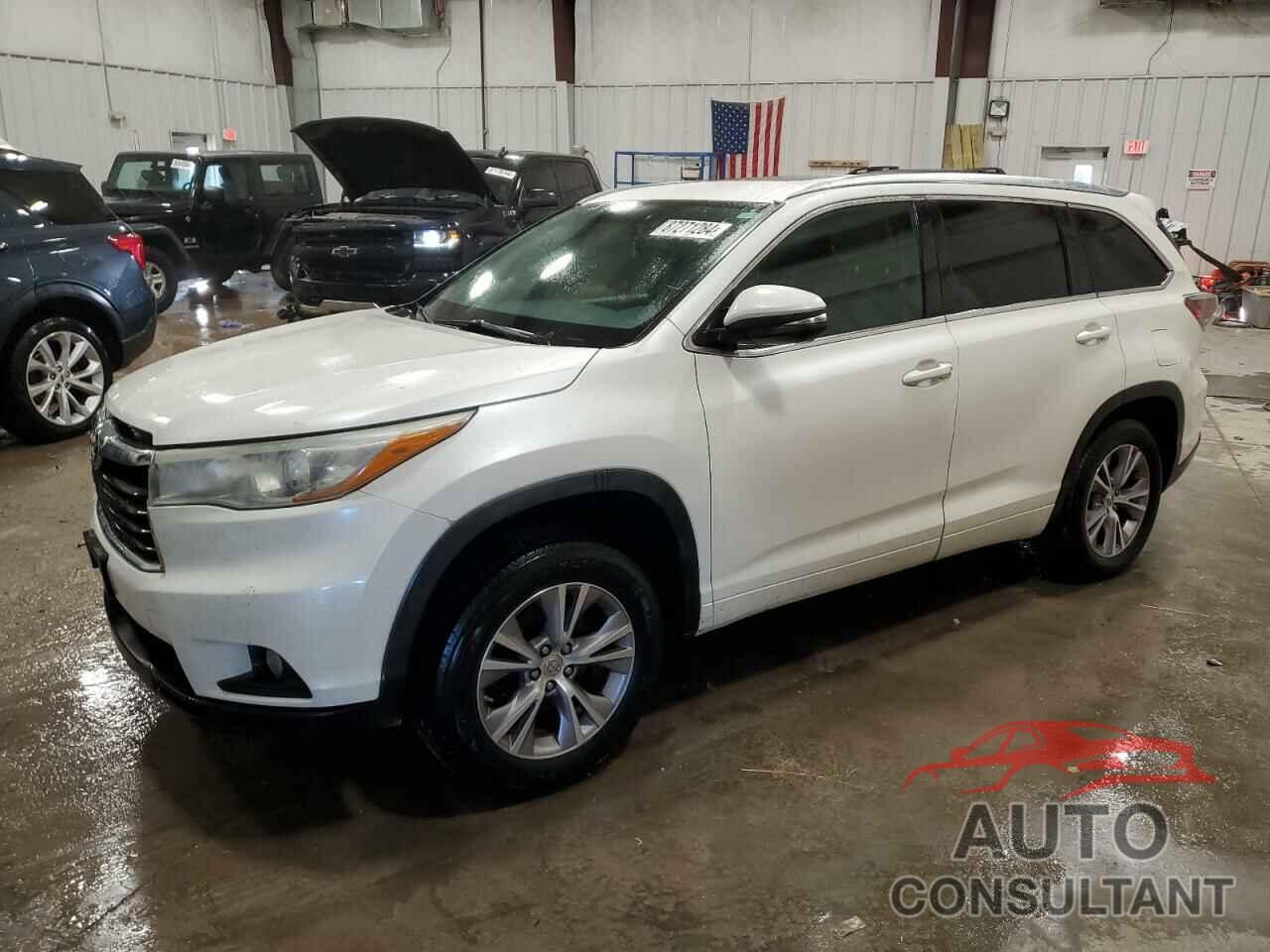 TOYOTA HIGHLANDER 2015 - 5TDKKRFH4FS055609